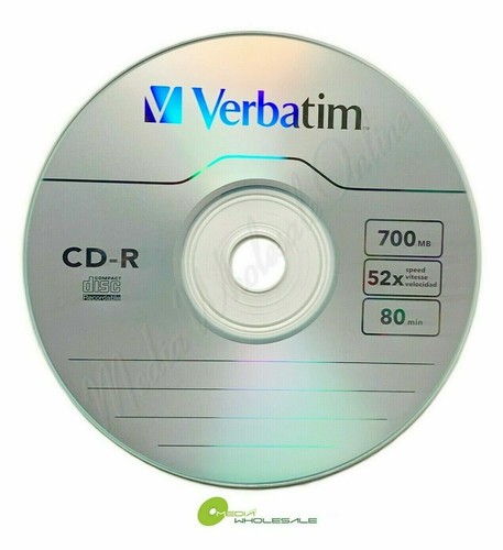 Verbatim blank r cdr - 25,