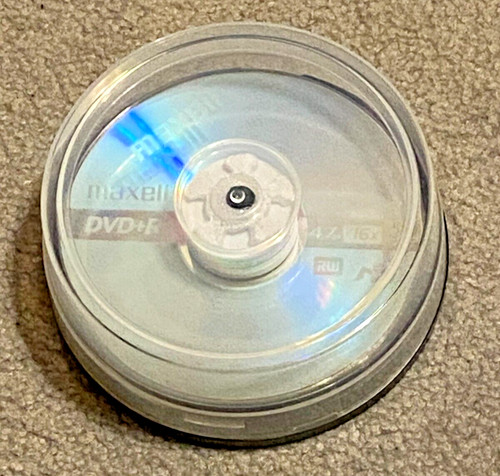 Blank dvd discs 12 maxell - dvd,